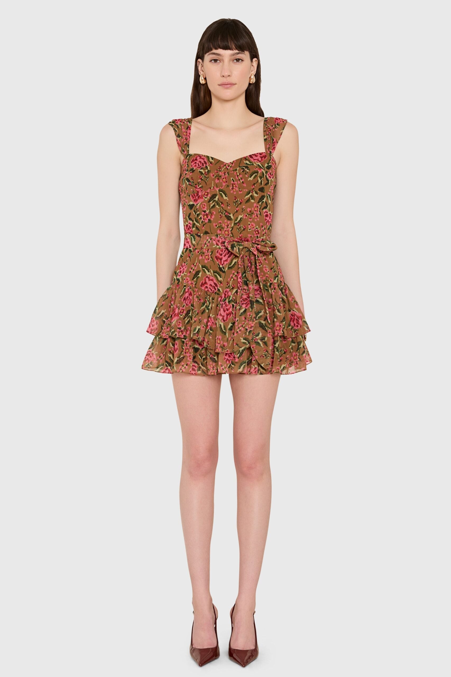Amanda Uprichard Kendra Skort Romper - Image 1