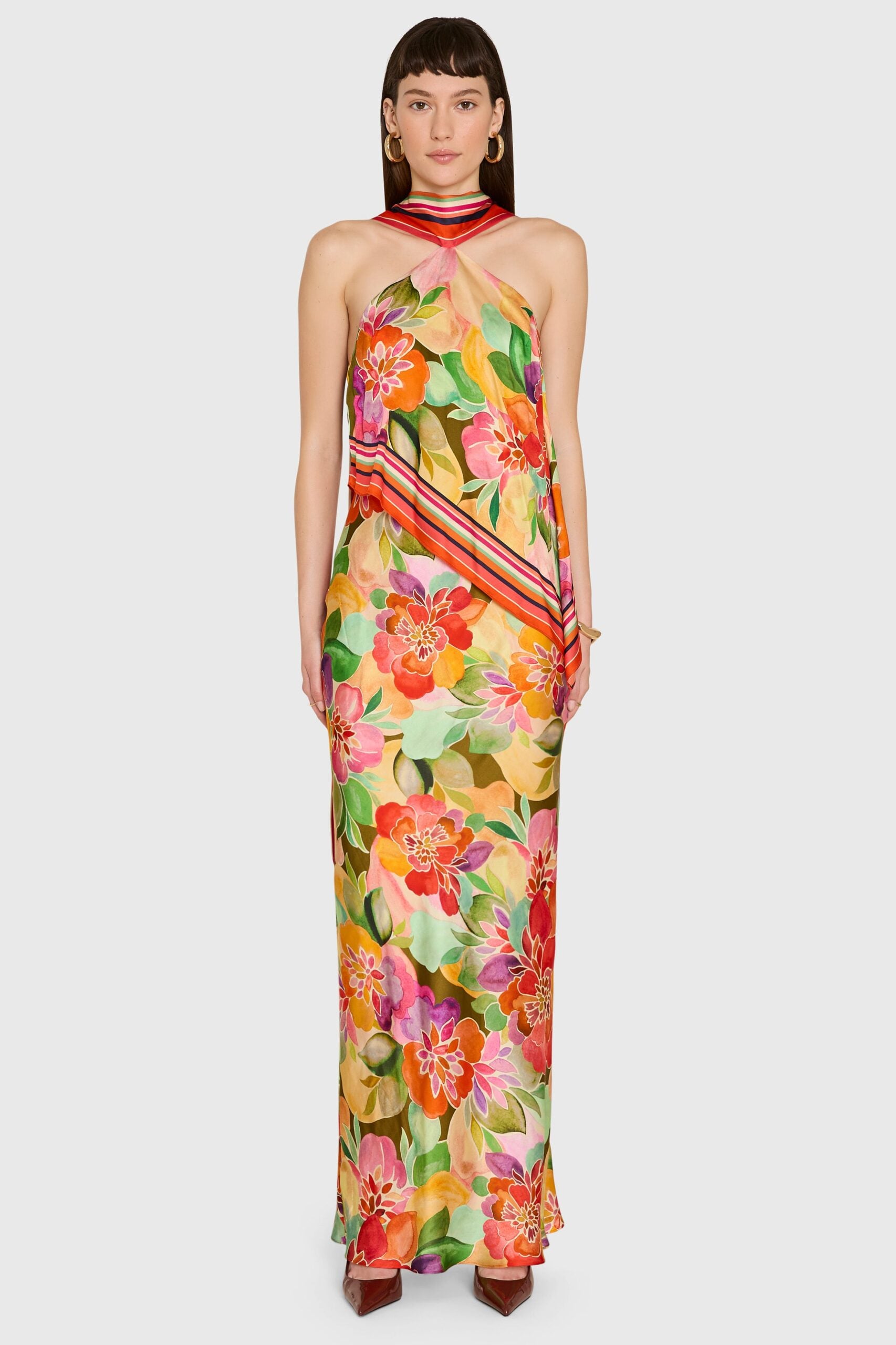 Amanda Uprichard Irena Maxi Dress - Image 1