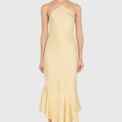Amanda Uprichard Gabriella Midi Dress - Image 1