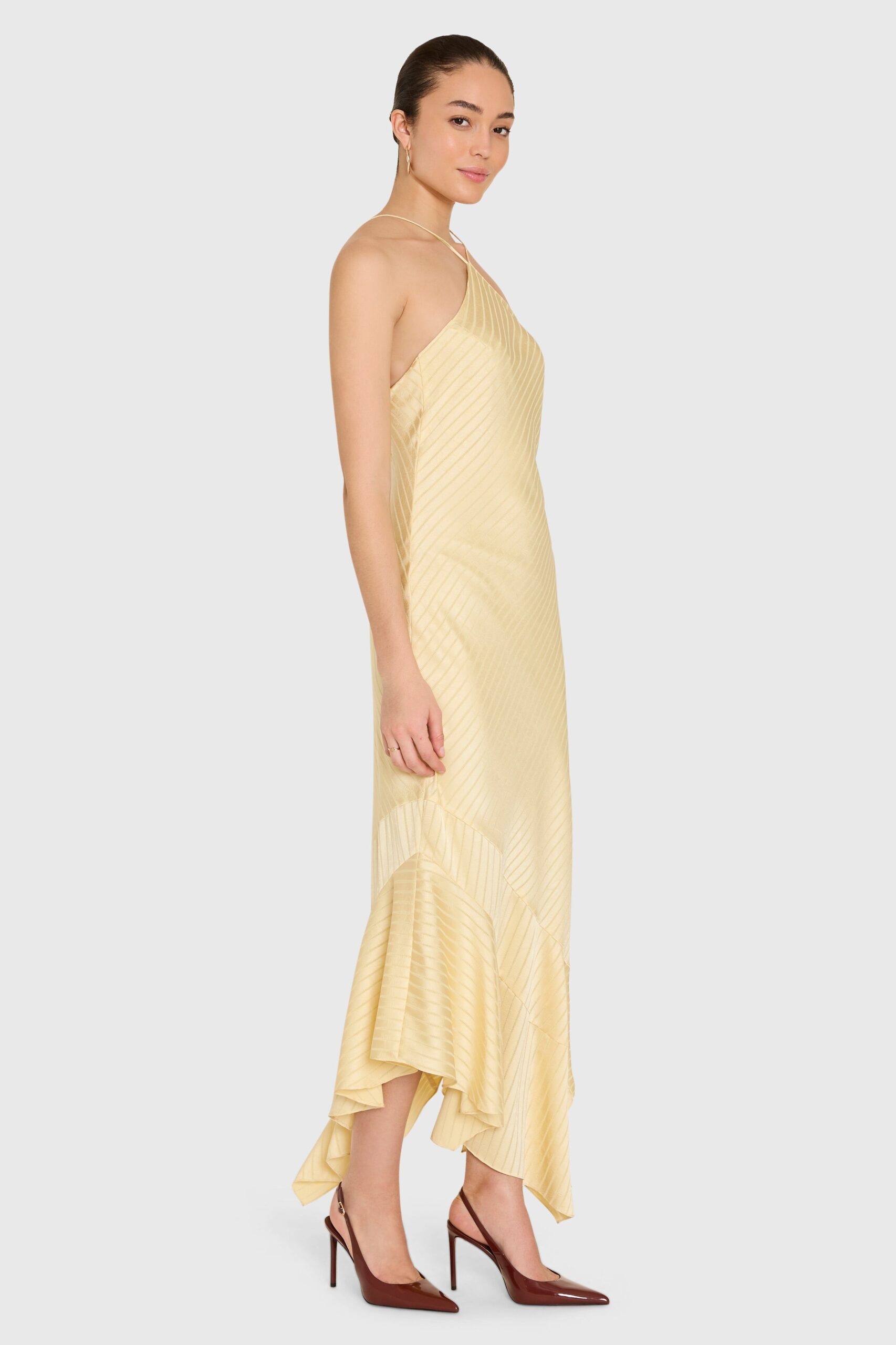 MNAUP140826070900088_2 Amanda Uprichard Gabriella Midi Dress - Image 2