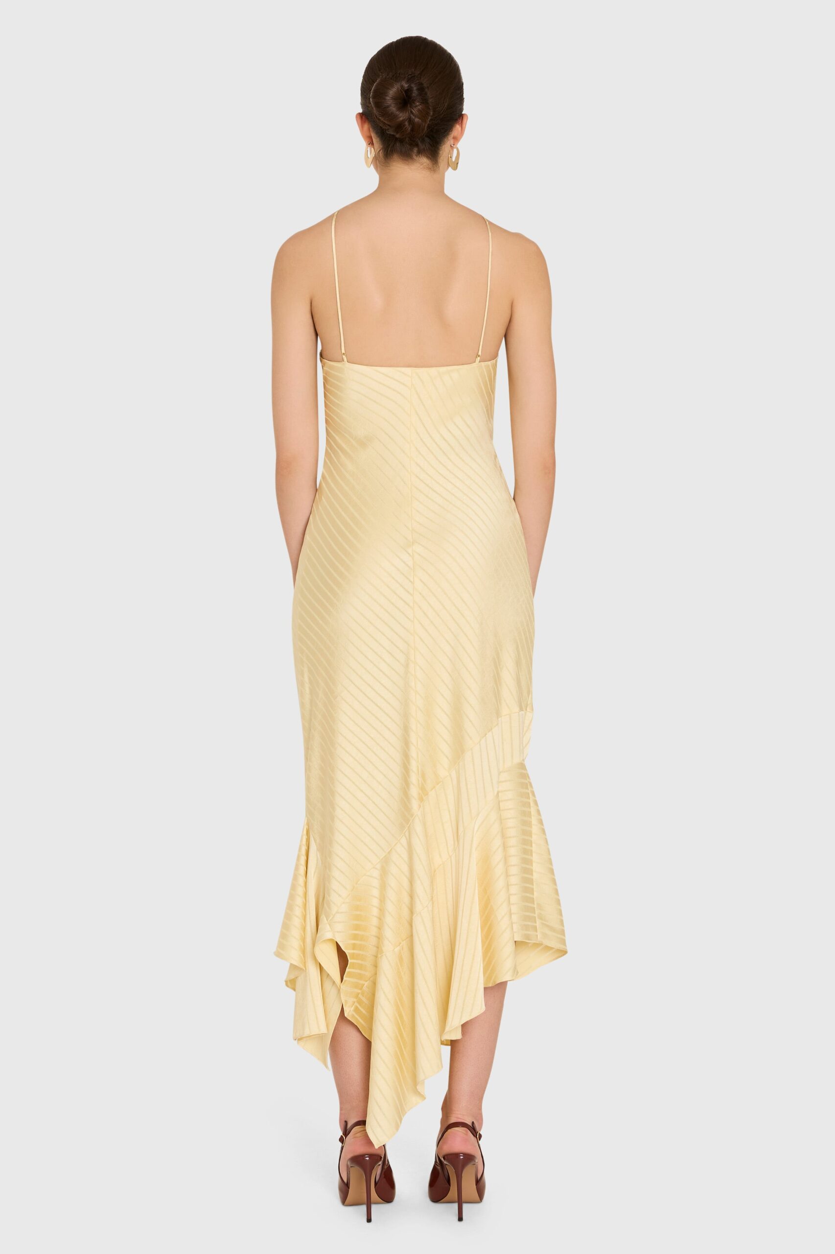 MNAUP140826070900088_3 Amanda Uprichard Gabriella Midi Dress - Image 3