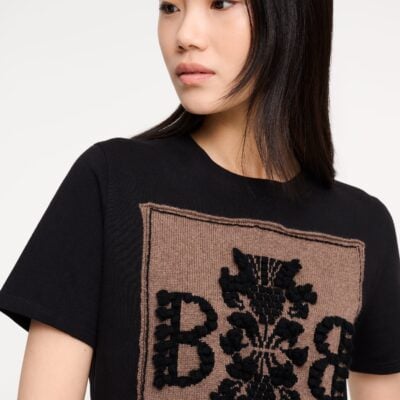 Barrie T-shirt With Cashmere B Logo Patch - Image 2