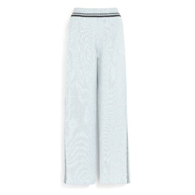 Barrie Trousers in Marled Cashmere - Image 1