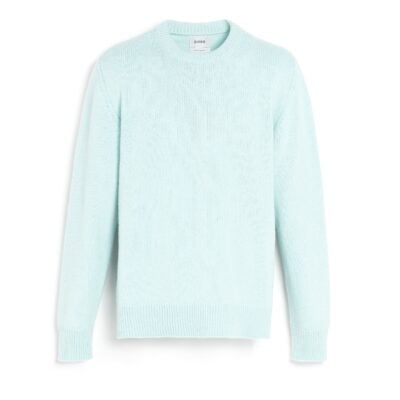 Barrie Thistle Motif Cashmere Round-neck Sweater - Image 1