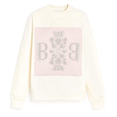 Barrie Sweatshirt With Barrie Logo Cashmere Patch - Image 1