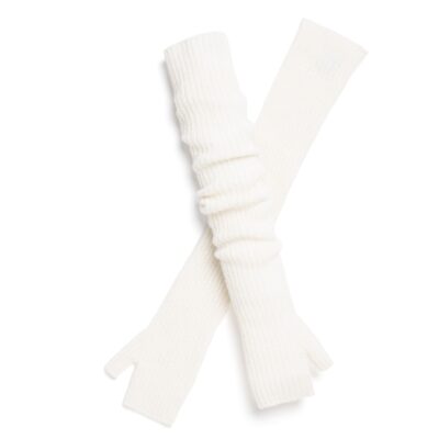Barrie Long Cashmere Fingerless Gloves - Image 1