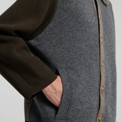 Barrie Trompe-l'œil Jacket in Cashmere and Wool - Image 2