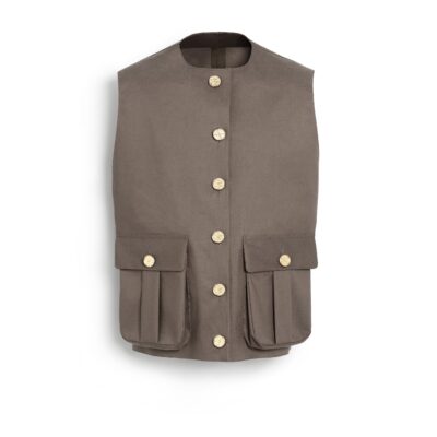 Barrie Sleeveless Rain Jacket - Image 1