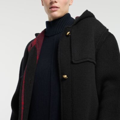 Barrie Duffle Coat in Wool and Cashmere - Image 2