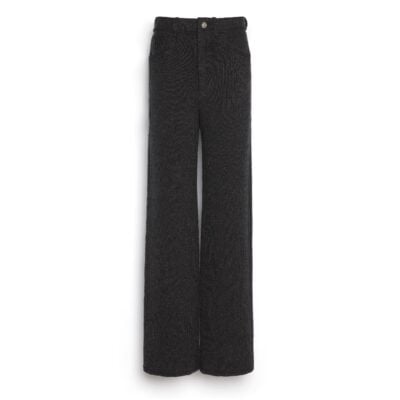 Barrie Denim Cashmere and Cotton Trousers - Image 1
