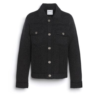 Barrie Denim Regular Cashmere and Cotton Jacket - Image 1