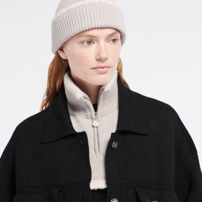 Barrie Shearling Collar in Cashmere and Alpaca - Image 2