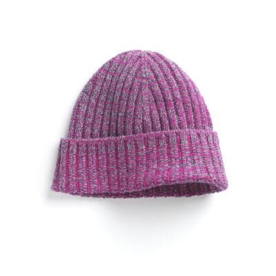 Barrie Mottled Cashmere Beanie - Image 1