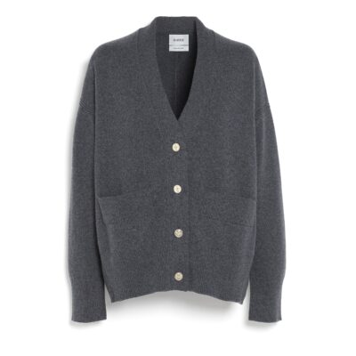 Barrie V-neck Cashmere Cardigan - Image 1