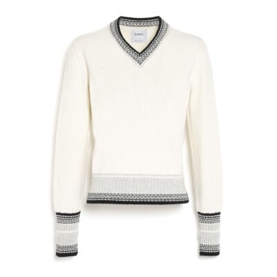 Barrie Cashmere V-neck jumper - Image 1