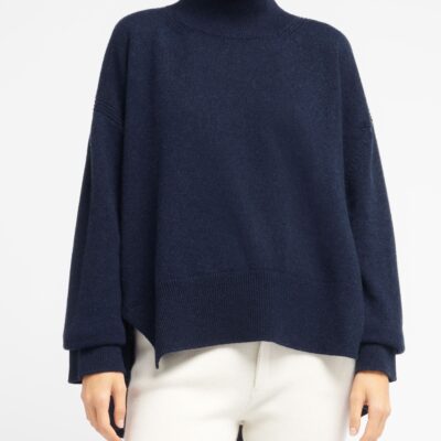 Barrie Iconic Oversized Roll-neck Cashmere Jumper - Image 2