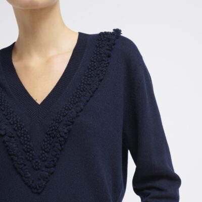Barrie Timeless V-neck cashmere jumper - Image 2