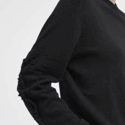 Barrie Timeless Round-neck Cashmere Jumper - Image 2