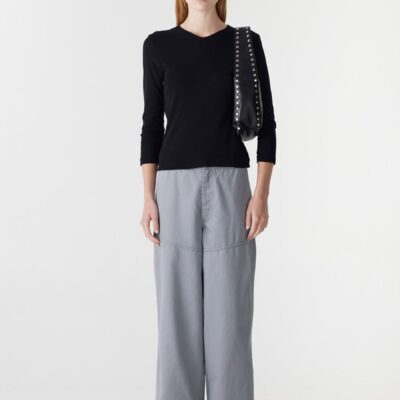 Bassike Wide Leg Pant - Image 1