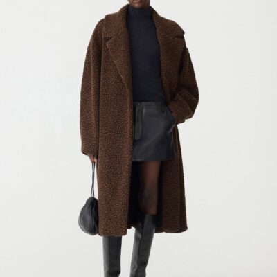 Bassike Textured Winter Coat - Image 1