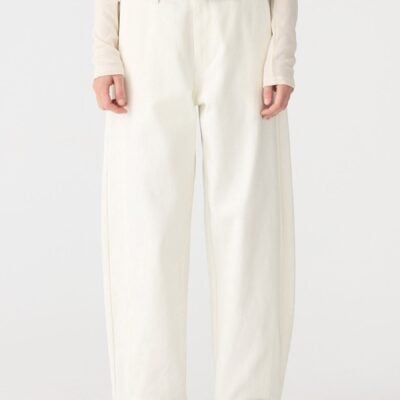 Bassike Tab Detail Twill Pant - Image 2