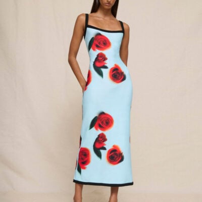 BY JOHNNY. Sky Rose Midi Dress - Image 1