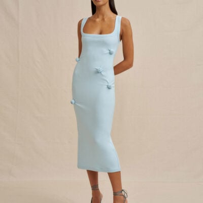 BY JOHNNY. Rosette Midi Dress - Image 1