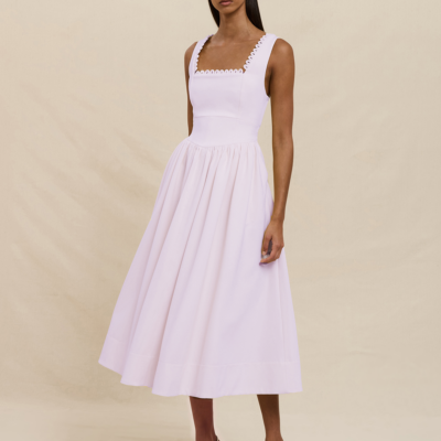 BY JOHNNY. Nova Scallop Midi Dress - Image 1