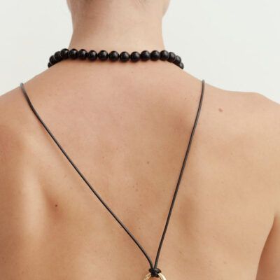 Blanca Zafira Necklace Gold - Image 2