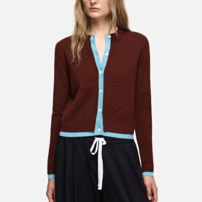 Blanca Roy Cardigan Brown - Image 1