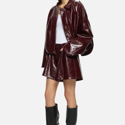 Blanca Rita Shorts Burgundy - Image 1