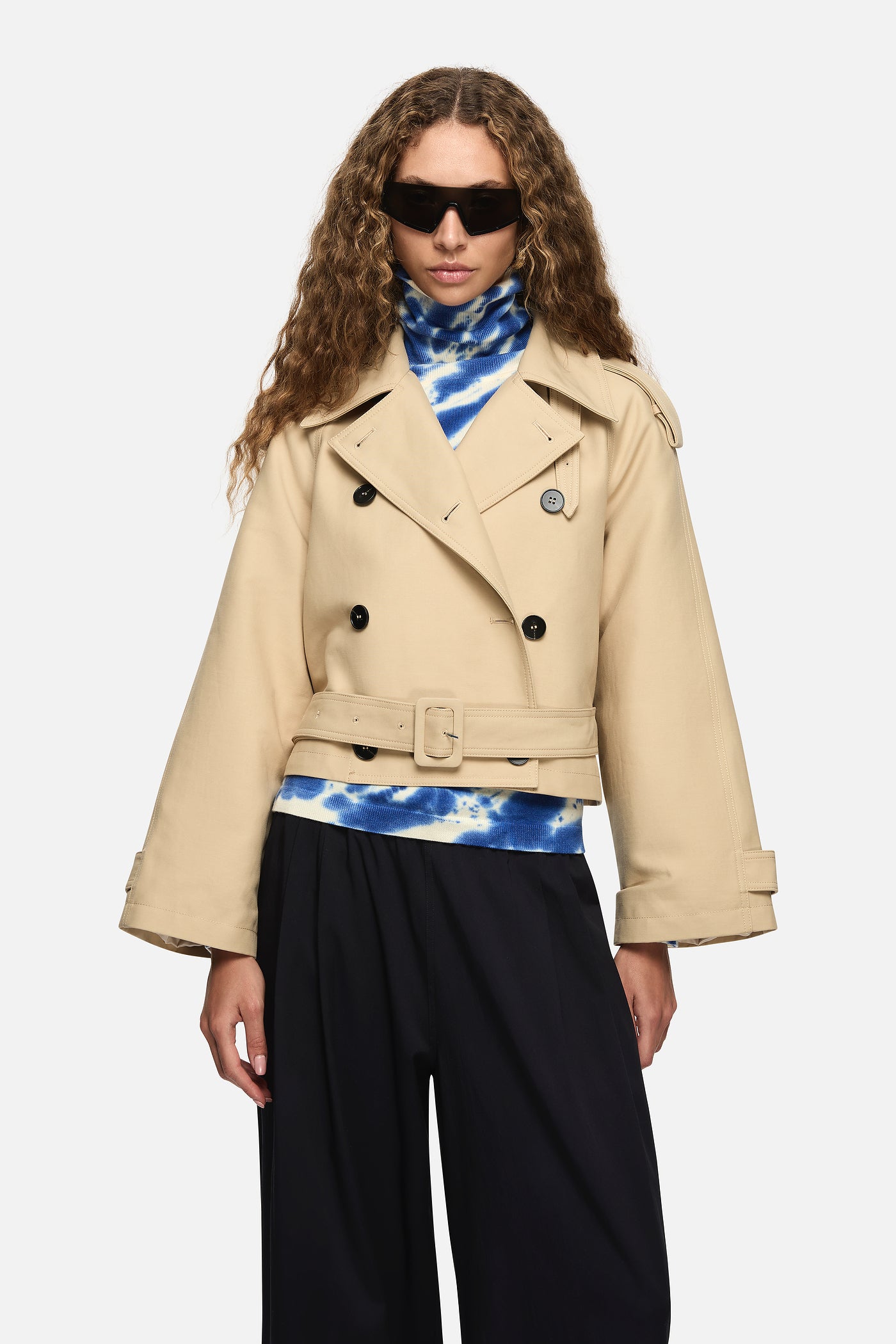 Blanca Pamela Trench Cream - Image 1