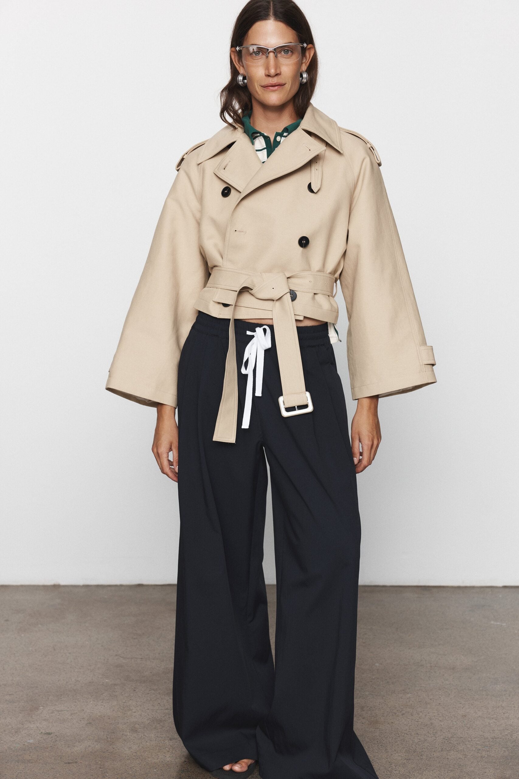 MNBLA170826011713026_2 Blanca Pamela Trench Cream - Image 2