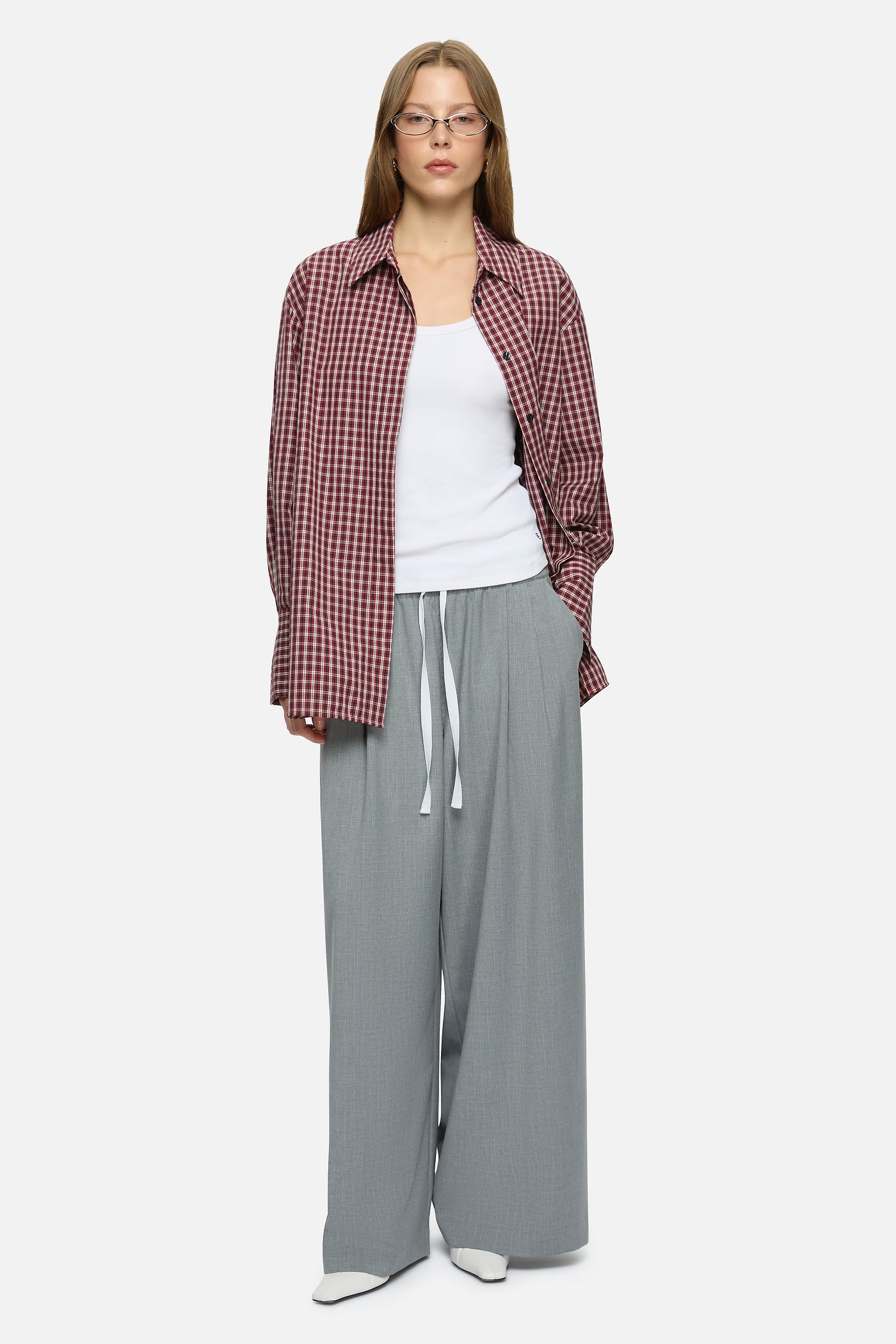 Blanca Mavis Trousers Grey - Image 1