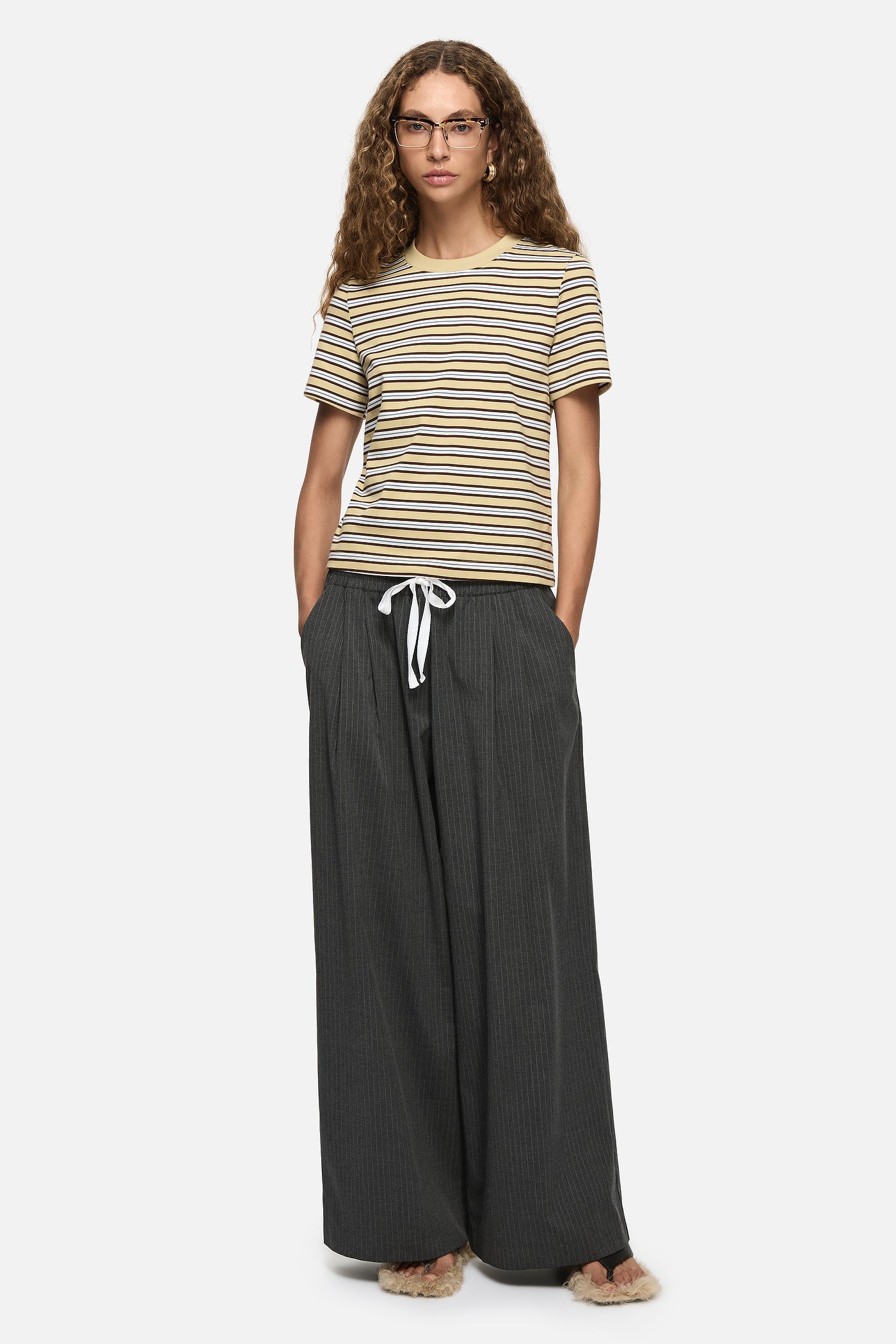 Blanca Mavis Trousers Charcoal - Image 1