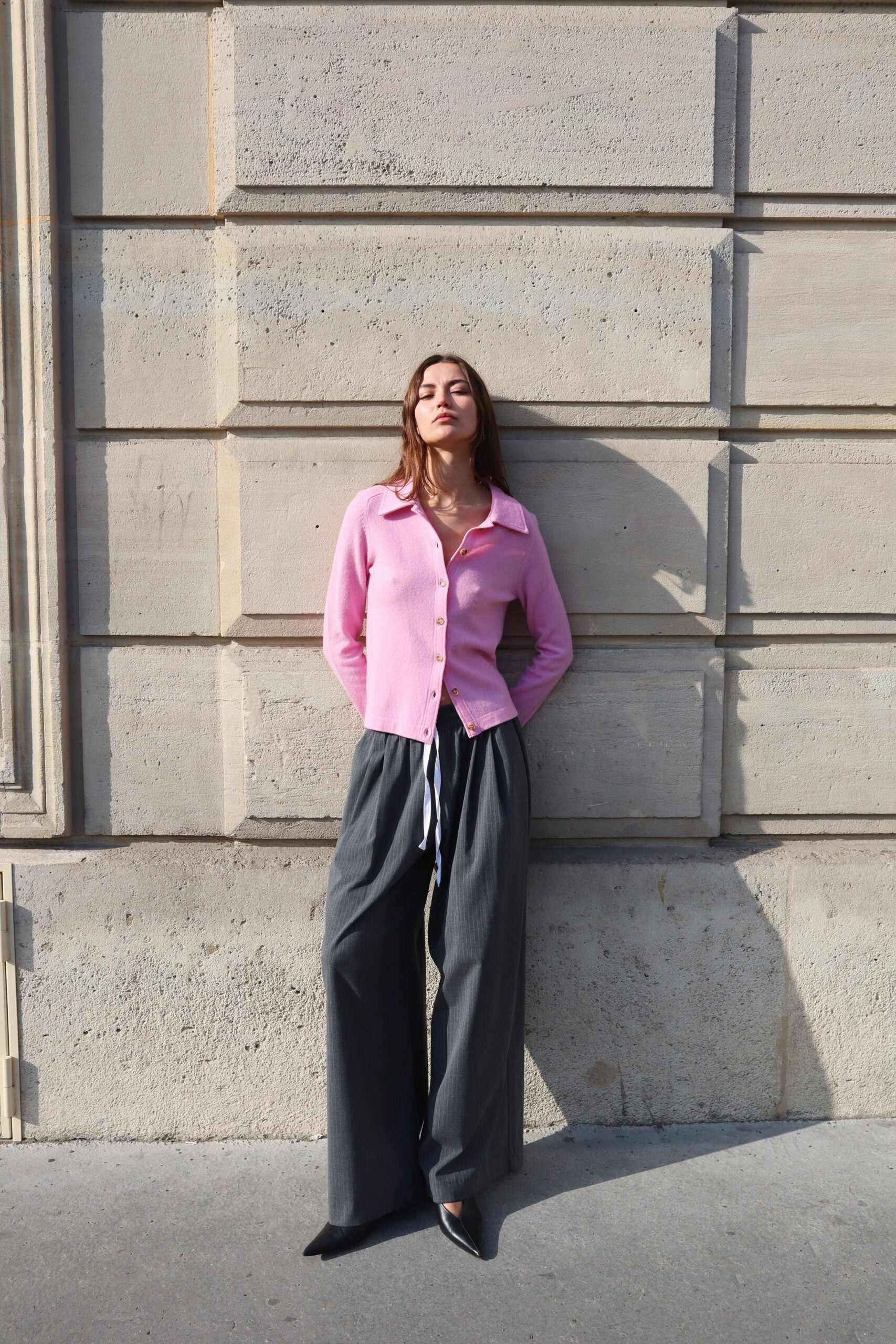 Blanca Mavis Trousers Charcoal - Image 2