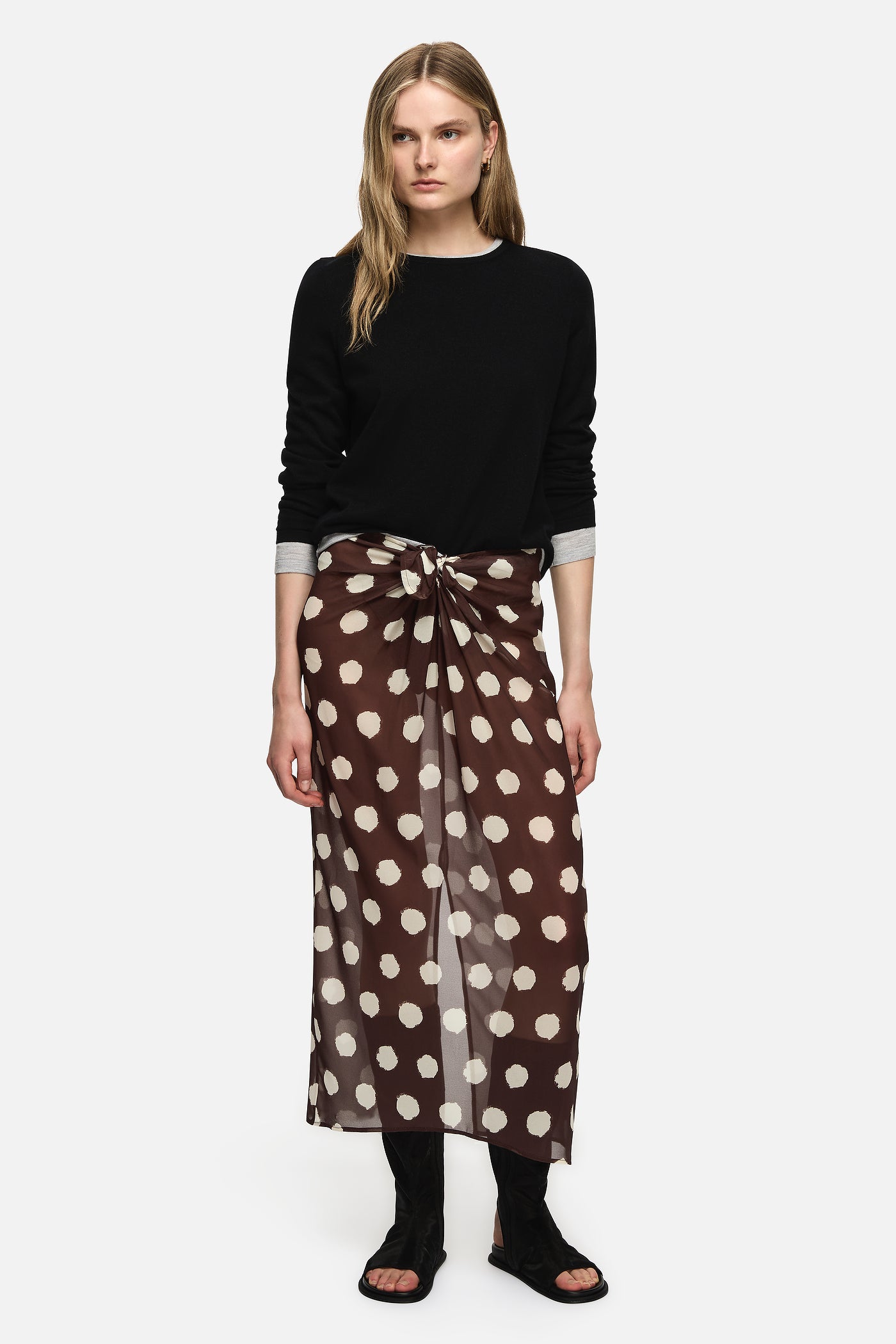 Blanca Linnea Skirt Brown - Image 1