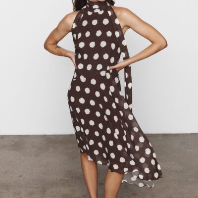Blanca Linnea Dress Brown - Image 2