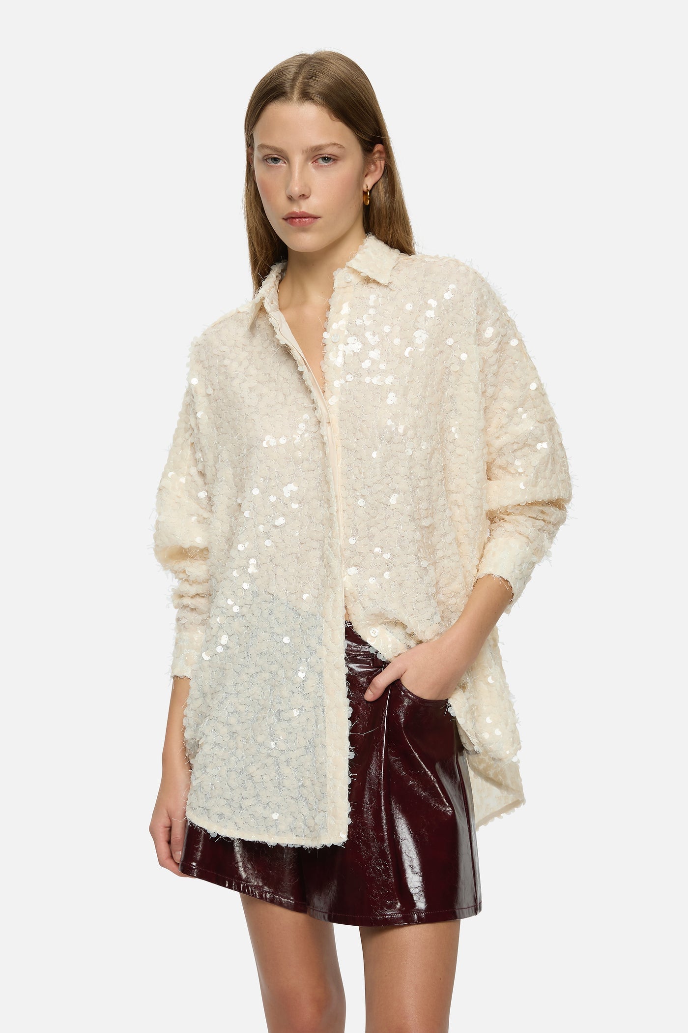 Blanca Gabriella Shirt Cream - Image 1