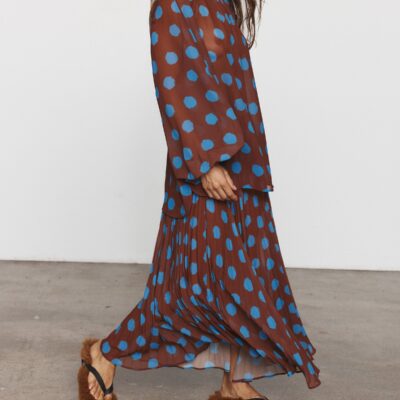 Blanca Domenica Top Brown - Image 2