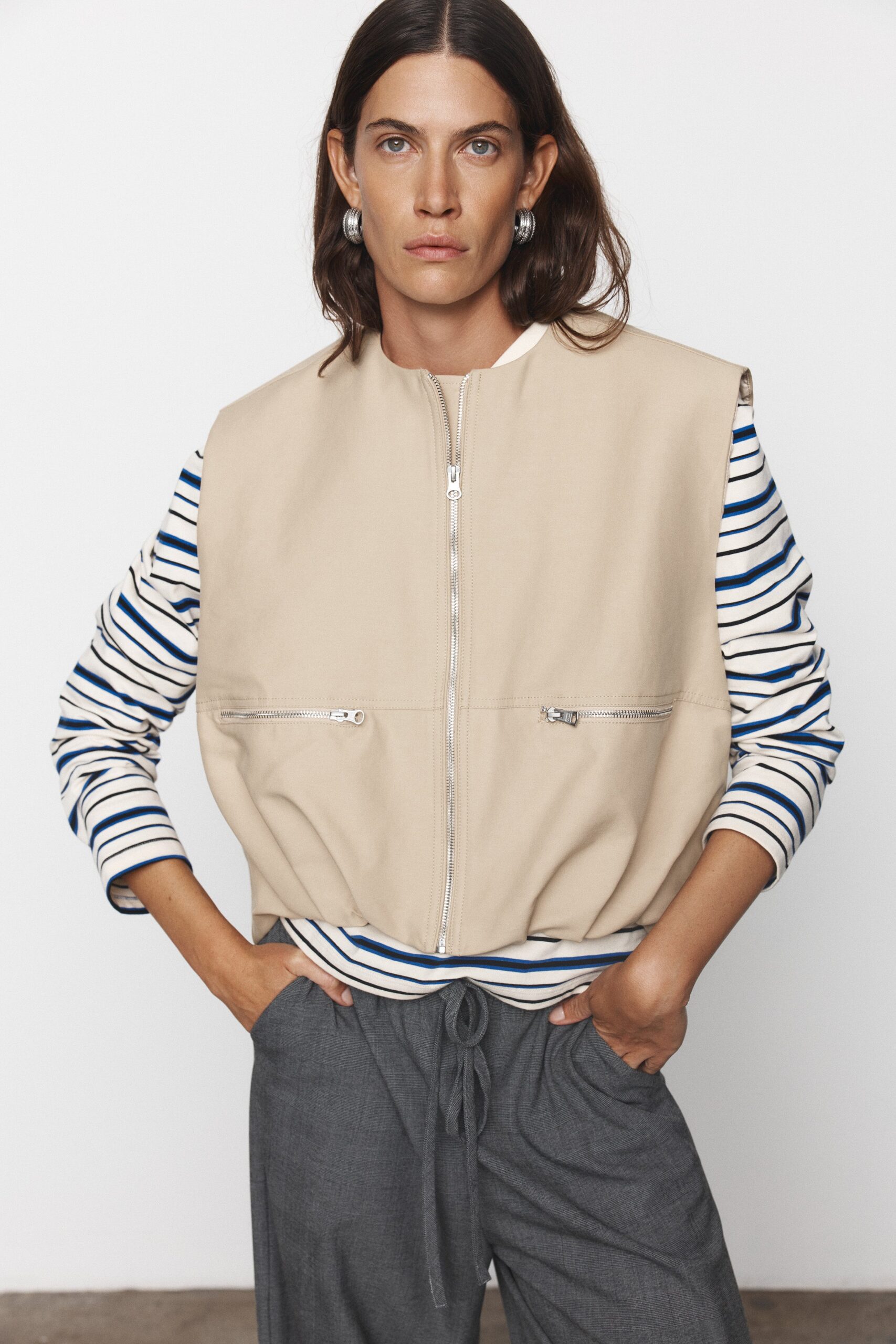 MNBLA170826011713060_2 Blanca Cosmo Vest Cream - Image 2