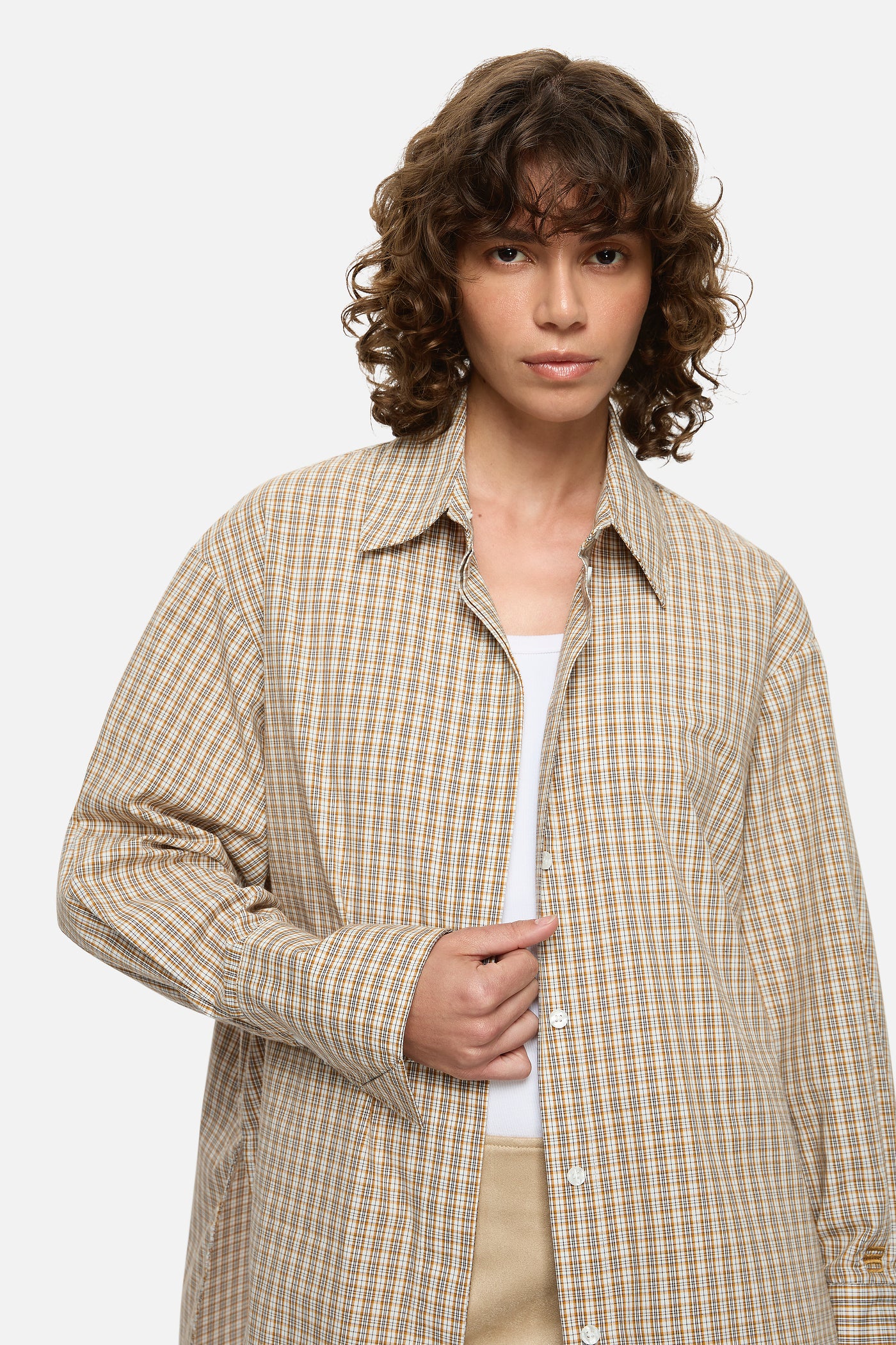 Blanca Bond Shirt Cream - Image 1
