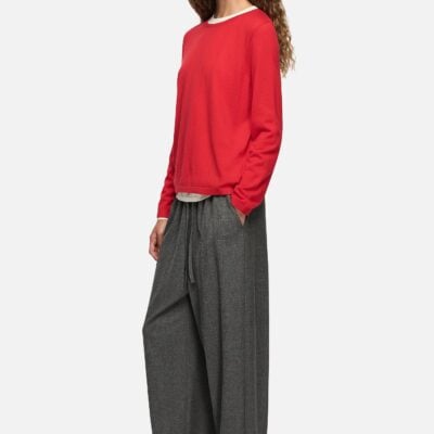 Blanca Amber Layered Sweater Red - Image 2