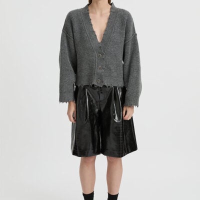 Blanca Pepa Cardigan Charcoal Grey - Image 2