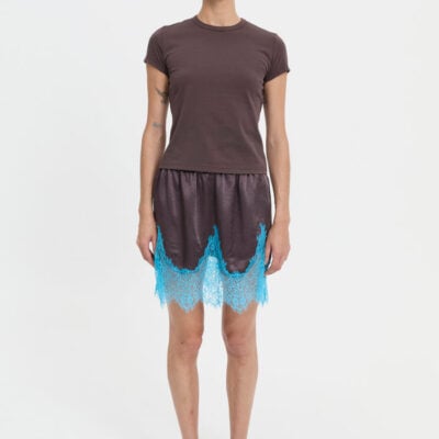 Blanca Laina Baby Tee Brown - Image 1