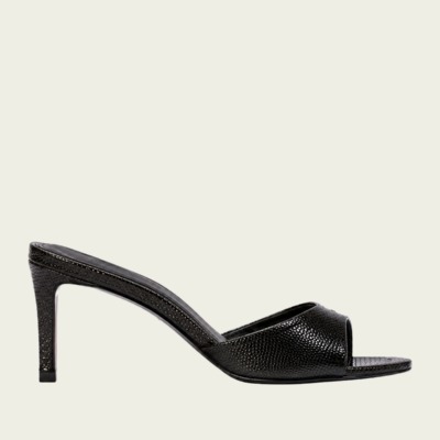 Black Suede Studio Freddie 65 Mule - Image 1