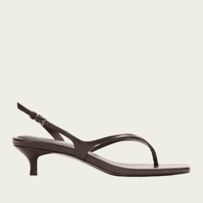 Black Suede Studio Mehak 35 Sandal - Image 1