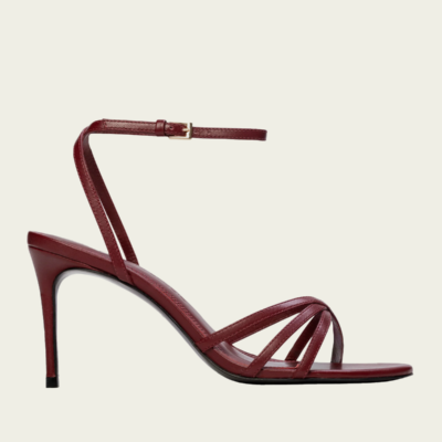 Black Suede Studio Olie 80 Sandal - Image 1