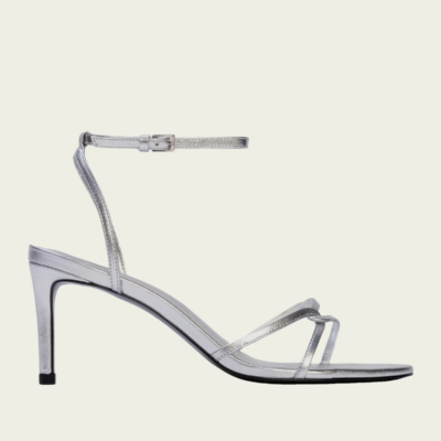 Black Suede Studio Miley 70 Sandal - Image 1