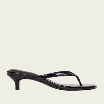 Black Suede Studio Kendal 35 Sandal - Image 1